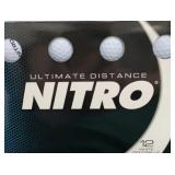 (12) Ultimate Distance Nitro Golf Balls