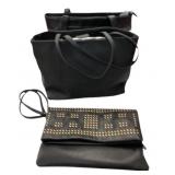 (3) Black Purses (1 is Nine West)