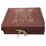 Live, Laugh, Love Box-Full Nail Polish & Nail