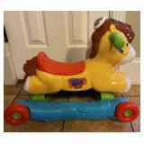 Kids Light Up Ride On Pony