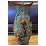 Large Vintage Murano Art Glass Vase
