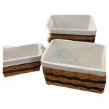 Estate (3) Pc Set Baskets