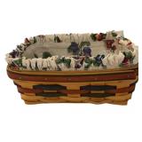 Double Lined Longaberger Basket