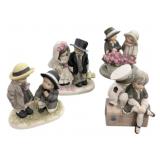 (4) Enesco Couples In Love