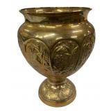8.5 x 12 Brass Flower Pot