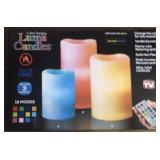 (3) PCS Color Changing Luma Candles