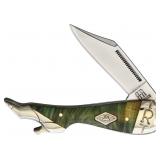 Rough Ryder Artisan Wood Lady Leg Pocket Knife