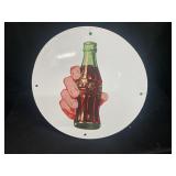 12-in Round Coca-Cola Sign