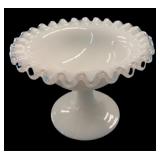 4 x 5.5 " Fenton Silver Crest Dish