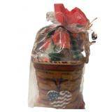 Longaberger Filled Basket