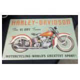 12 x 17 Harley Davidson Metal Sign