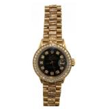 18kt Gold Rolex Oyster Perpetual Lady President