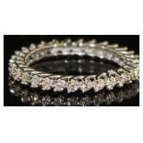 14kt Gold Brilliant 3/4 ct Diamond Eternity Band