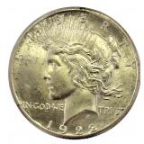 1922 San Francisco BU Peace Silver Dollar