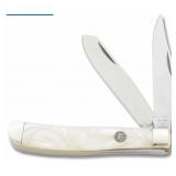 Hen & Rooster Cracked Ice Handle Large Trapper