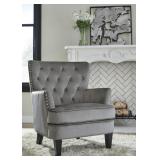 Ashley A3000261 Romanesque Gray Accent Chair