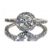 14kt Gold 1.70 ct Brilliant Round Diamond Ring