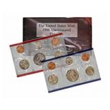 1996 United States Mint Uncirculated Coin Set