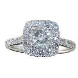 14kt Gold 1.61 ct Round Brilliant Diamond Ring