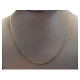 14kt Gold Antique 19.5" Estate Necklace