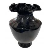 7.5 "  Vase with Fluted Edge