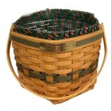 7 x 10 Double Lined Snow Flake Longaberger Basket
