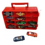 Carrying Case & 12 Cars