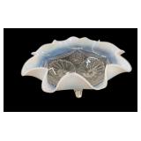 Footed, Fluted Edge Candy Dish