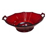 3 x 10.5 Ruby Bowl