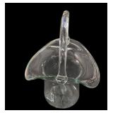 Clear Crystal Basket