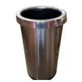 Preowned Stainless Steel Trash Can