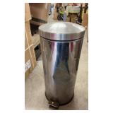 Preowned  Stainless Trash Can (Dented)