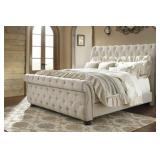 King - Ashley B643 Large Designer Sleigh Bed