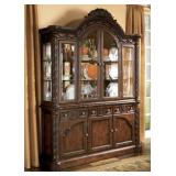 Ashley D553 North Shore China Cabinet