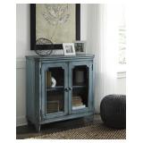 Ashley T505-742 Antique Teal Cabinet