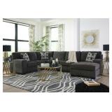 Ashley 80703 Bllianosie Smoke 3 pc Sectional