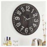 Ashley A8010167 Brone Farmhouse Wall Clock