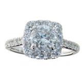 14kt Gold 1.90 ct Round Brilliant Diamond Ring