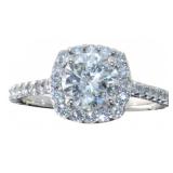 14kt Gold 1.53 ct Round Brilliant Diamond Ring