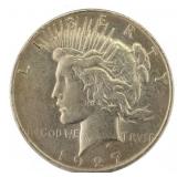 1927 Denver Silver Peace Dollar