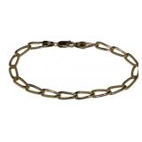 18kt Gold Quality 7.5" Link Bracelet