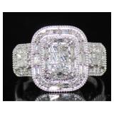 14kt Gold 1.00 ct Designer Diamond Ring