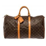 Louis Vuitton Keepall 50cm Duffle Bag