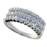 14kt Gold Brilliant 1.50 ct Diamond Designer Ring