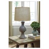 Ashley L100644 Magdalia Glazed Ceramic Lamp