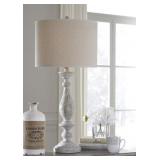 Ashley L235344 White Wash Designer Lamp