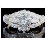 14k Gold 1.93 ct Round Brilliant Diamond Ring