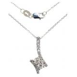 14kt Gold 1/4ct Ever Us Diamond Pendant Necklace