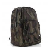 Prada Double Zip Medium Camo Backpack