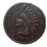 1903 Indian Head Copper Cent